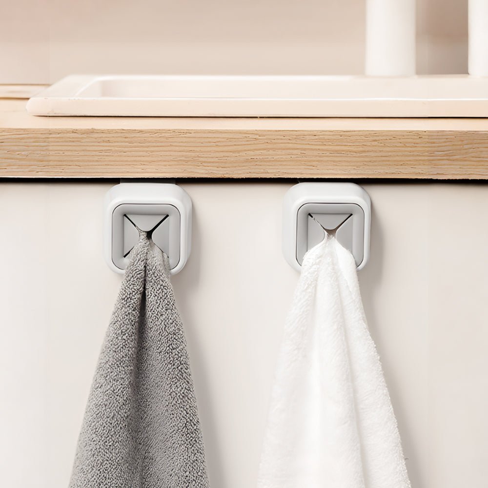 日系毛巾塞|抹布不用掛也能收.黏牆就能塞好收好