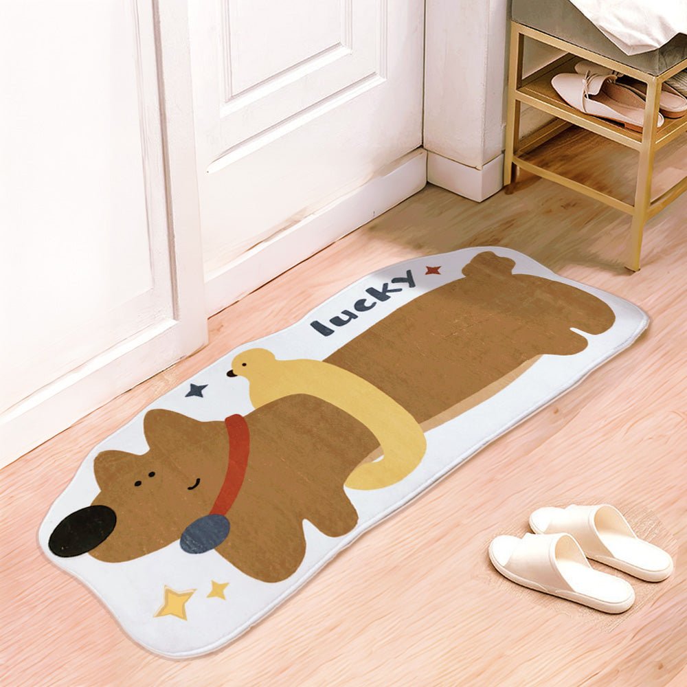 仿羊絨床邊地毯|踩起來柔軟蓬鬆.房間瞬間有溫度