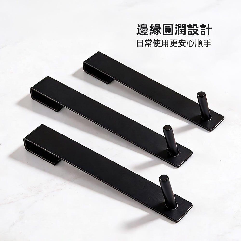 玻璃門掛勾|免釘免鑽・浴室整潔省空間