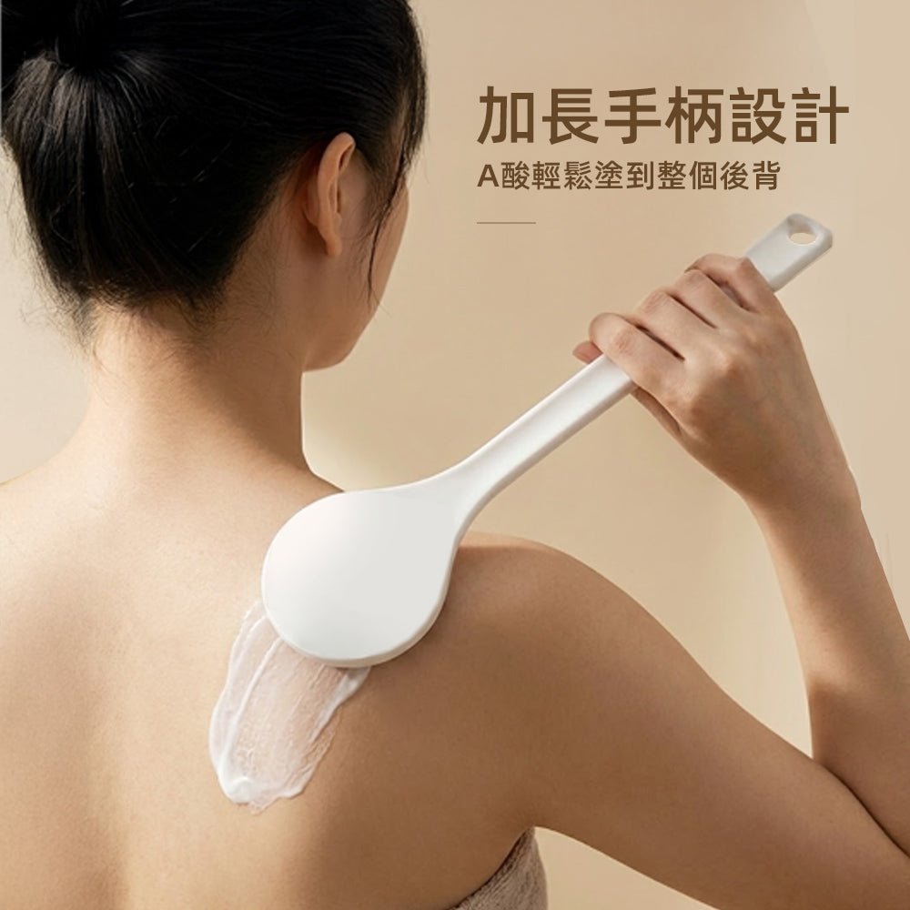 長柄乳液塗抹刷|後背保養不求人