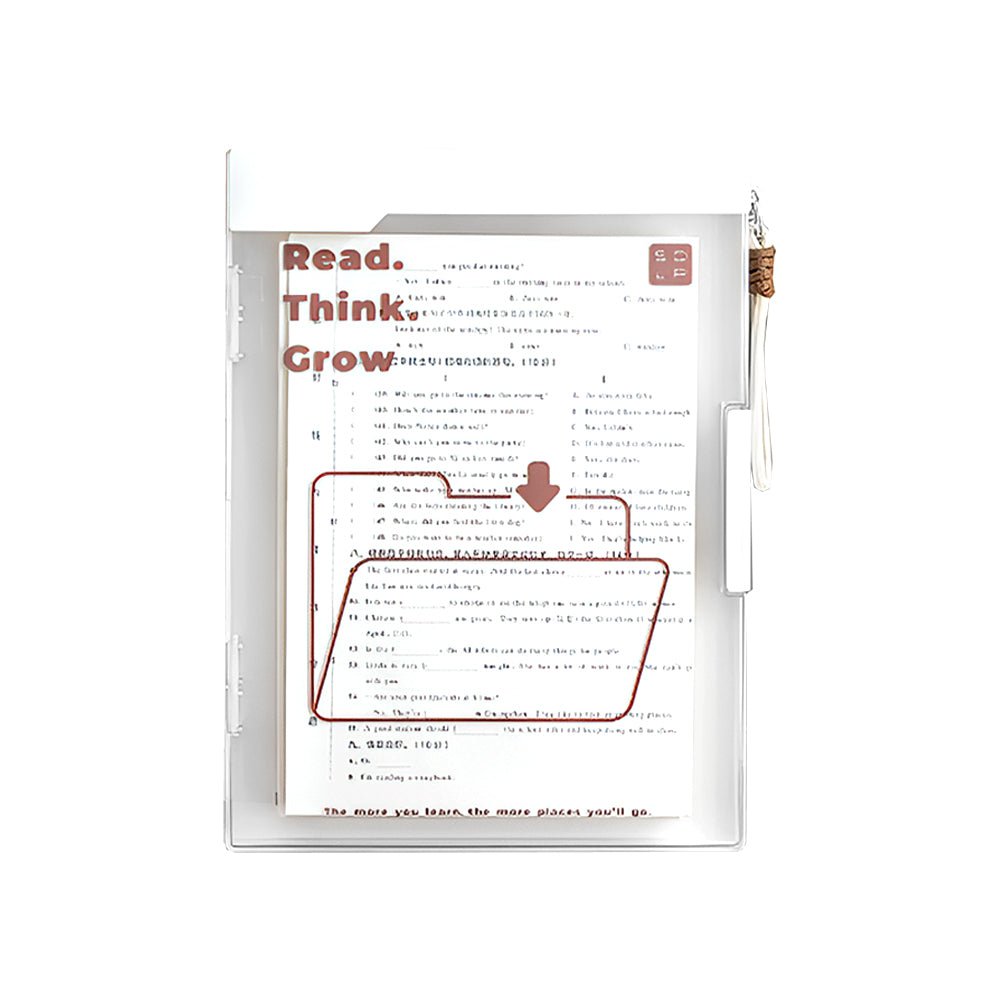 可收納書寫文件夾板|告別凌亂桌面・隨時高效學習辦公