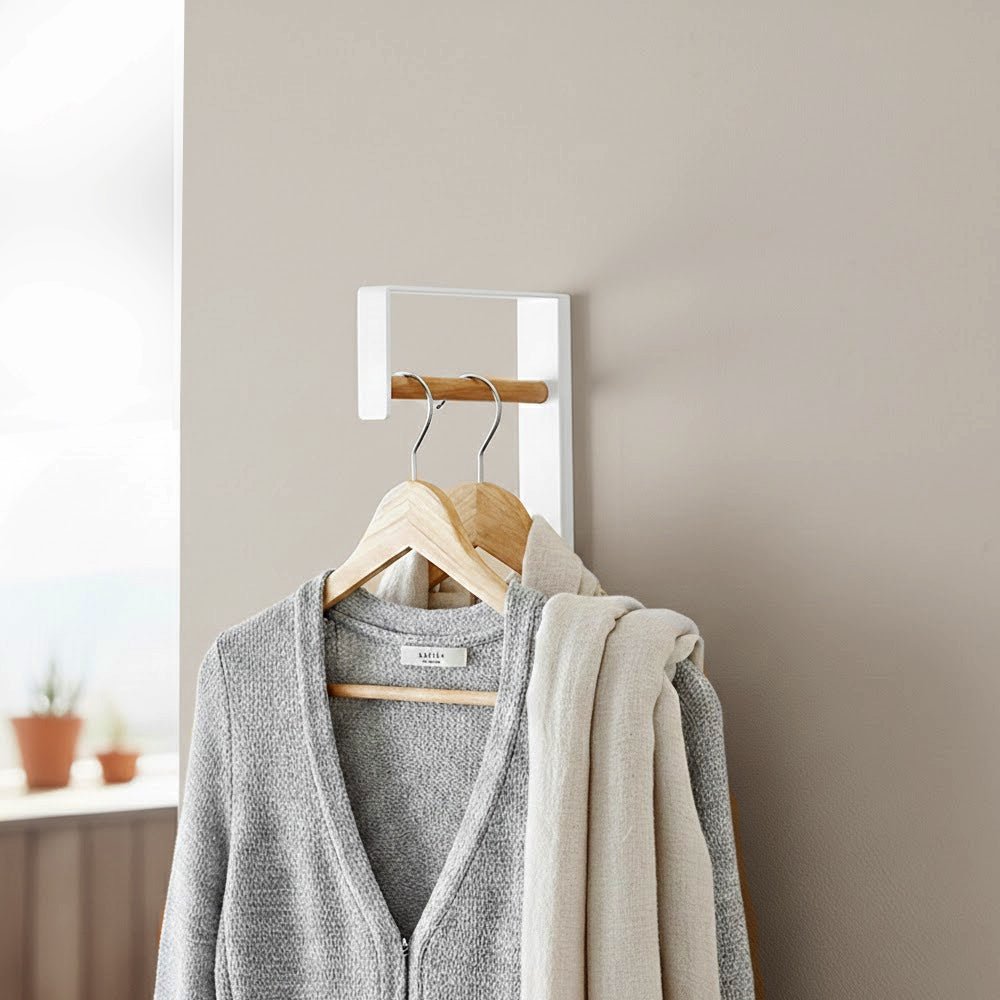 壁掛玄關衣帽架|不佔空間・隨手收納外套包包好方便