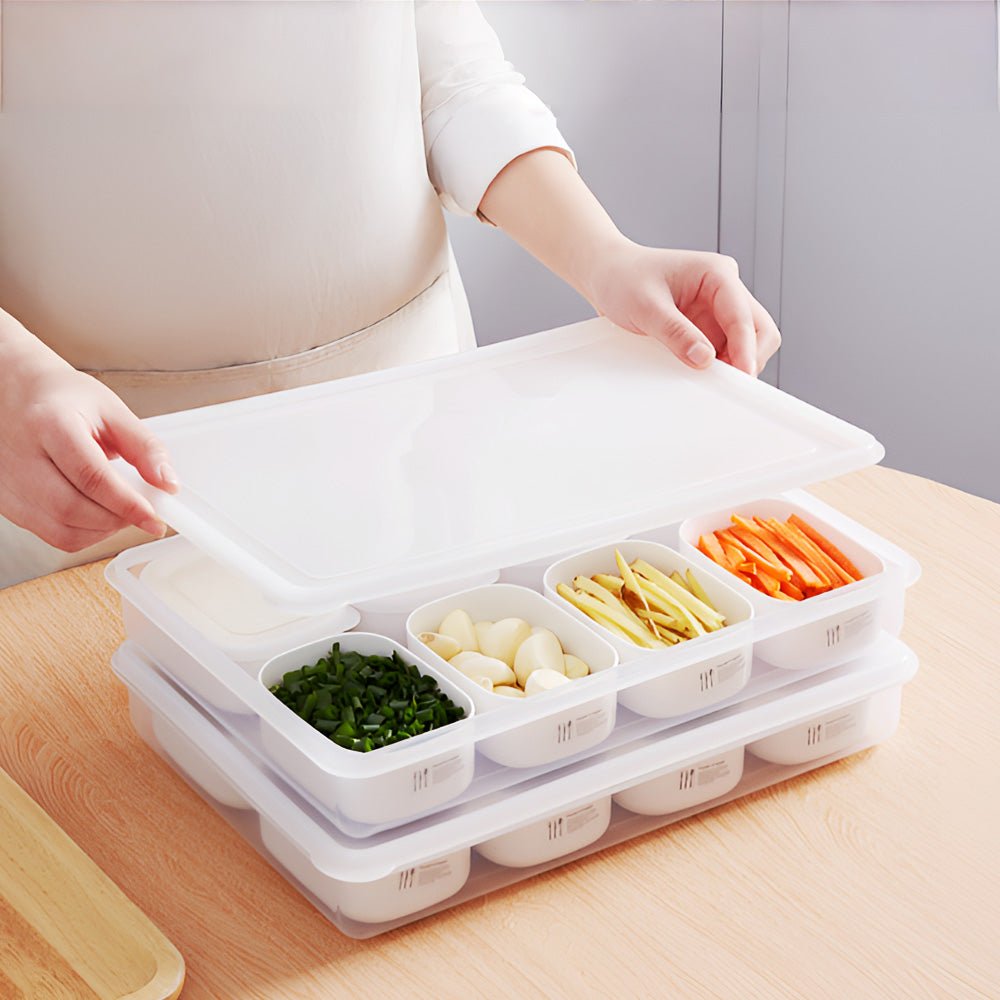 冰箱分隔備料盒|讓蔥薑蒜各自安好,料理更有效率