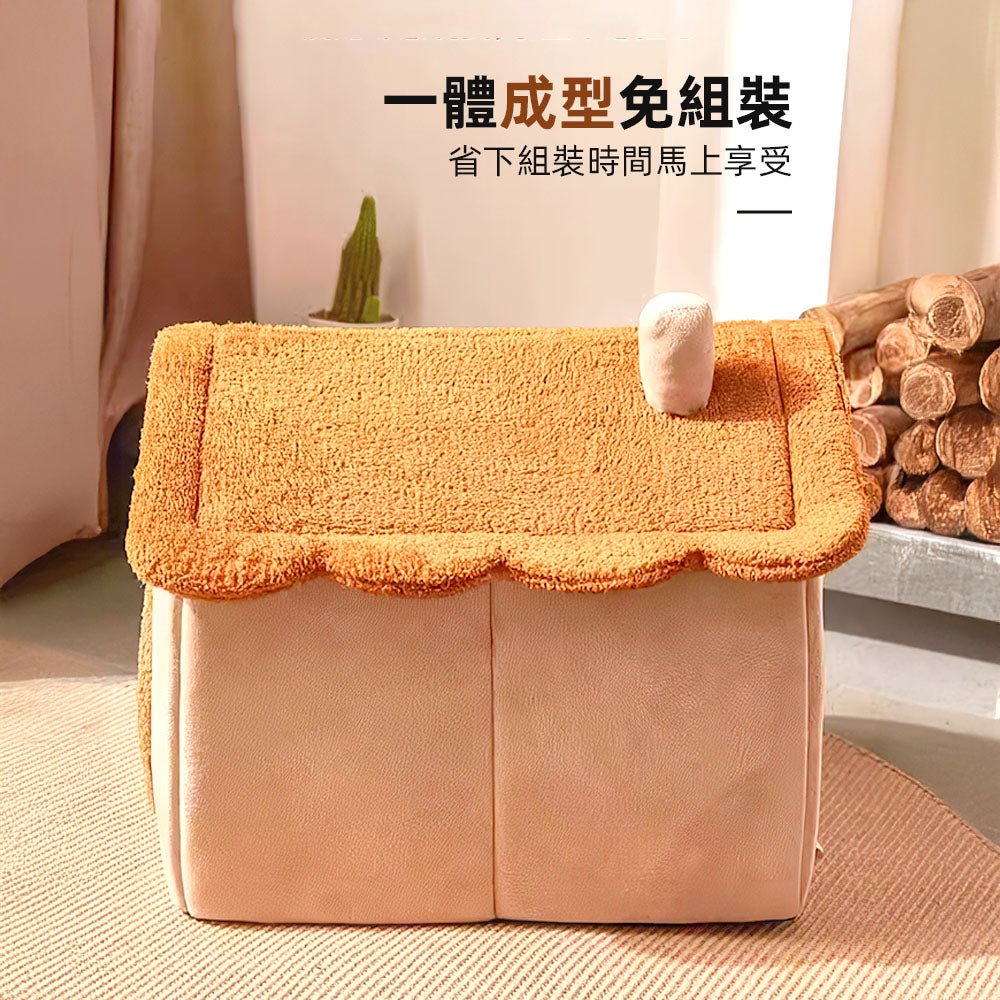 毛孩暖心小屋|冬季寵物安心睡眠空間
