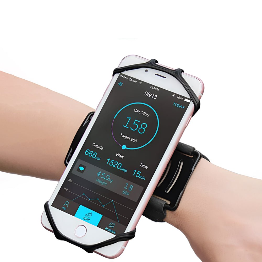 快拆式旋轉手機臂套|路跑健身解放雙手・一鍵快拆訊息不漏接