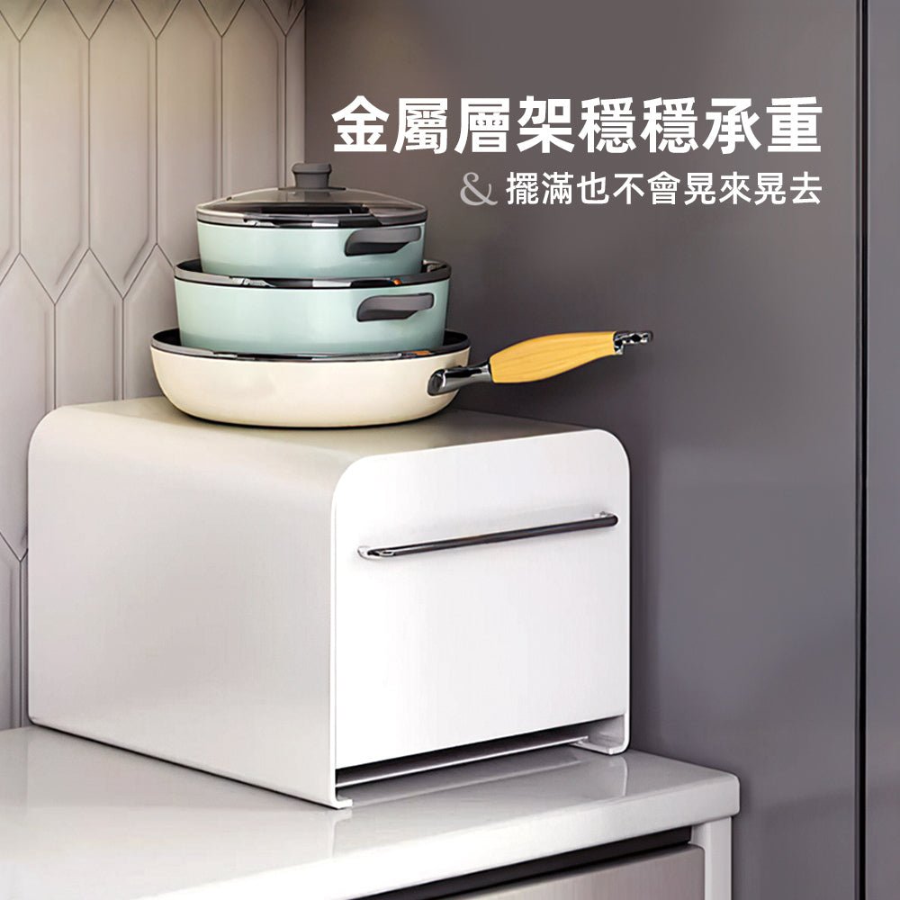 咖啡機收納架|告別雜亂桌面・輕鬆打造整潔咖啡角