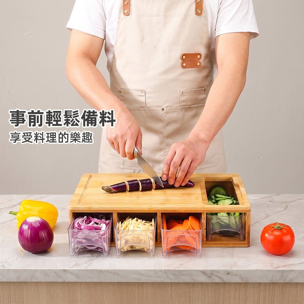 抽屜式砧板|告別手忙腳亂・備料清潔更省心