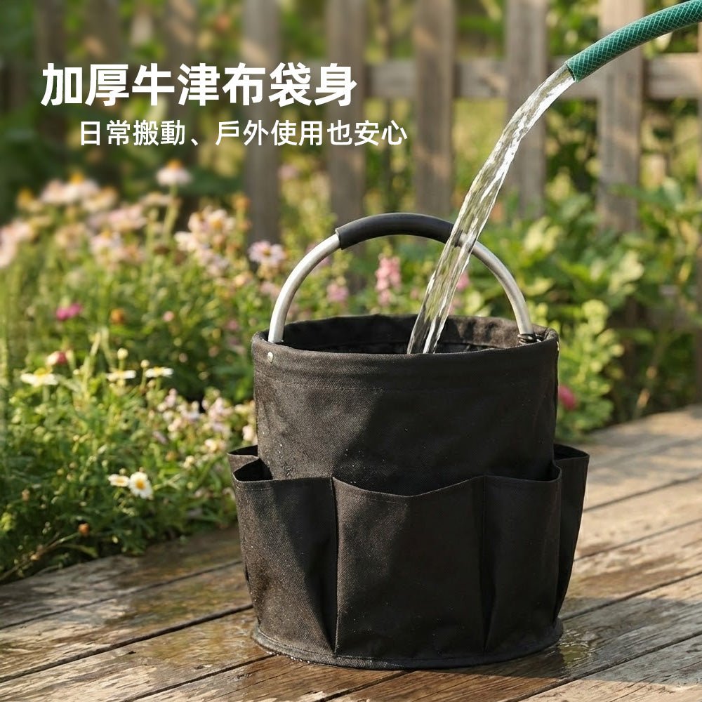 戶外水桶工具袋|園藝露營一袋帶走