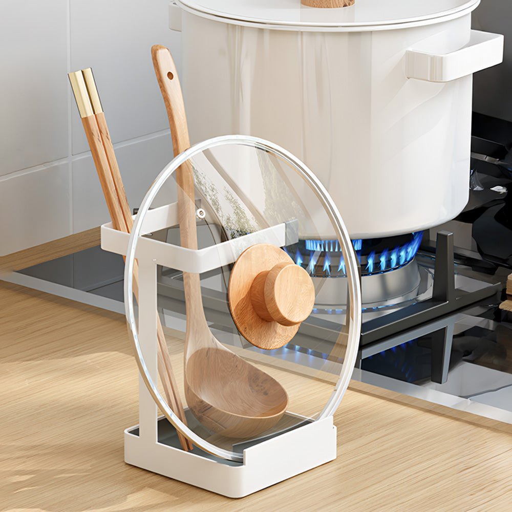 立式鍋蓋架｜直立收納．鍋蓋鍋鏟整齊擺放．料理更順手