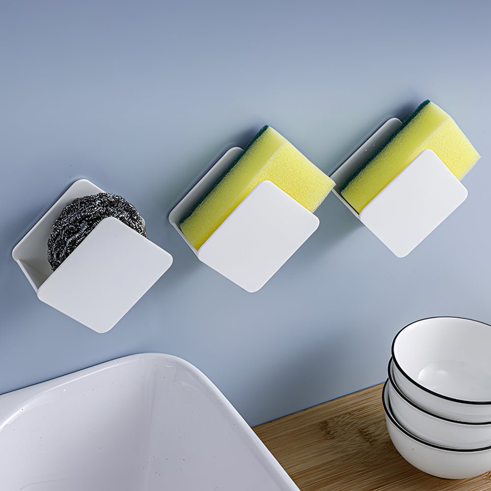 日式瀝水菜瓜布架｜免釘貼牆．小空間乾淨又整齊