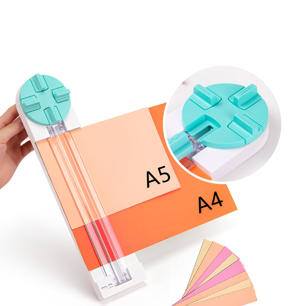 小巧裁紙神器｜摺紙打角全搞定．文具控最愛多功能切割器