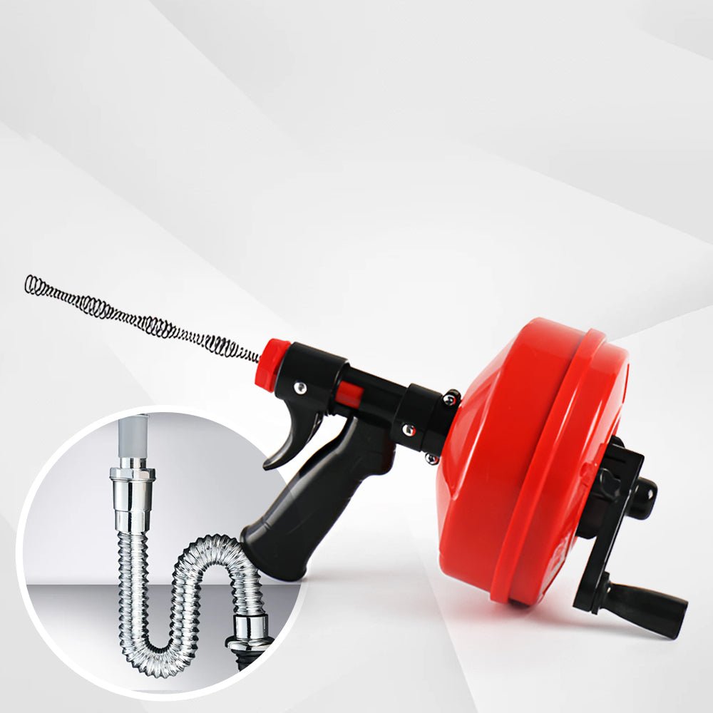 電動水管疏通器｜快速解決馬桶堵塞．家中清潔省力又高效