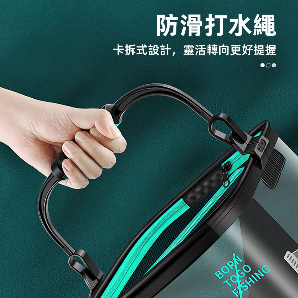 透明折疊取水桶｜8L加厚桶身，釣魚露營收水都方便