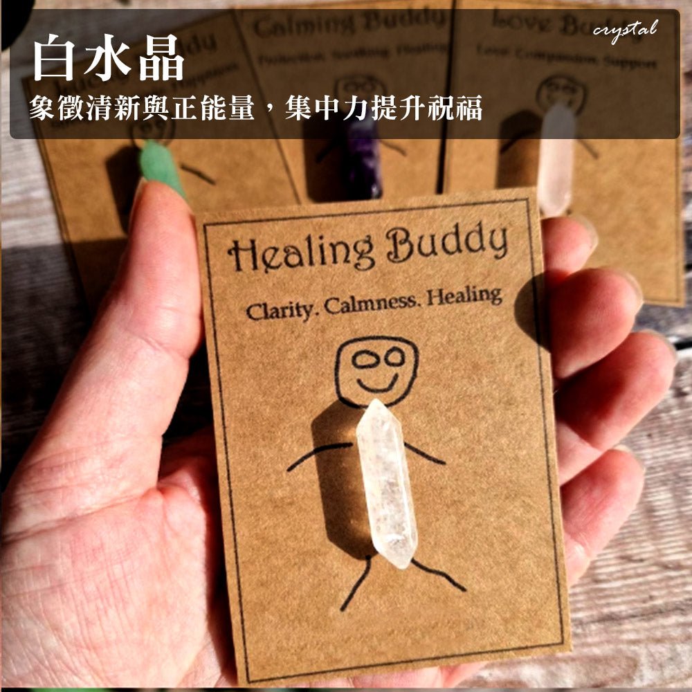 幸運原礦水晶柱｜七種寓意陪伴・給生活多一點祝福