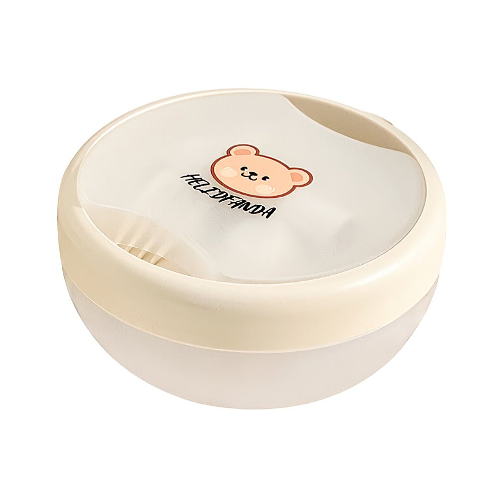 小熊便攜水果盒｜可愛外型好帶出門，甜點沙拉一盒搞定