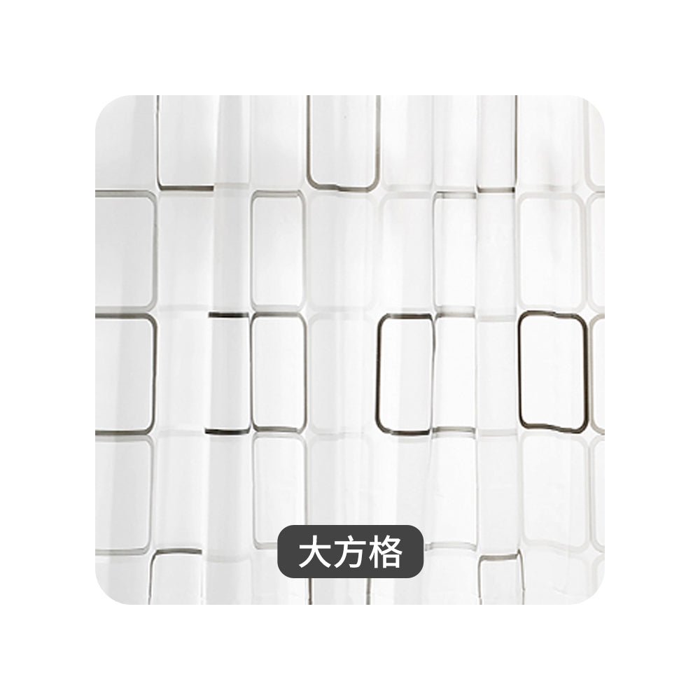 PEVA防水防霉浴簾｜為浴室換上新風景，輕鬆實現乾濕分離