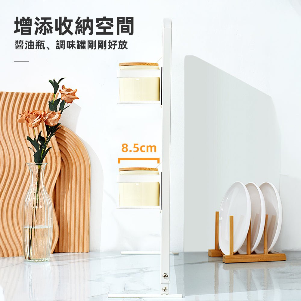 日系磁吸收納架｜冰箱旁的隱藏空間