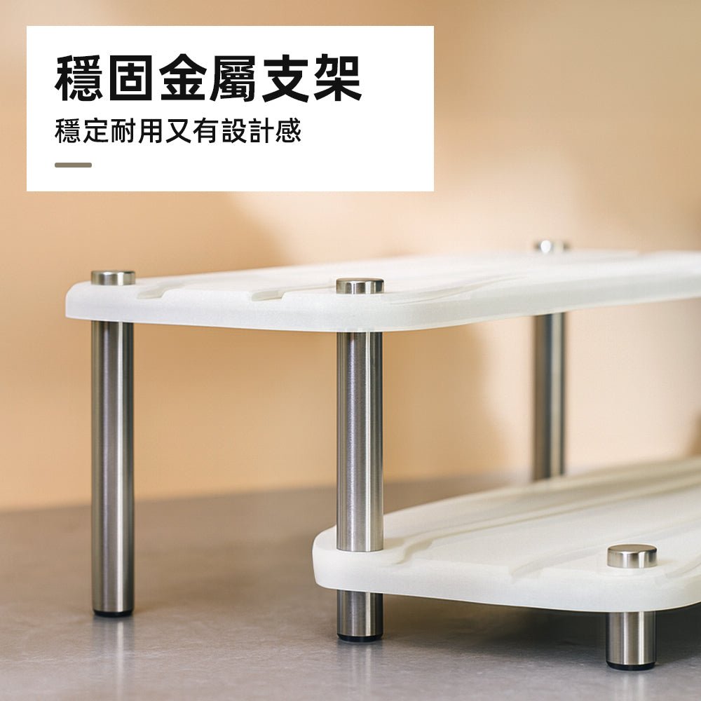 雙層珪藻土吸水架｜洗手台不再濕答答