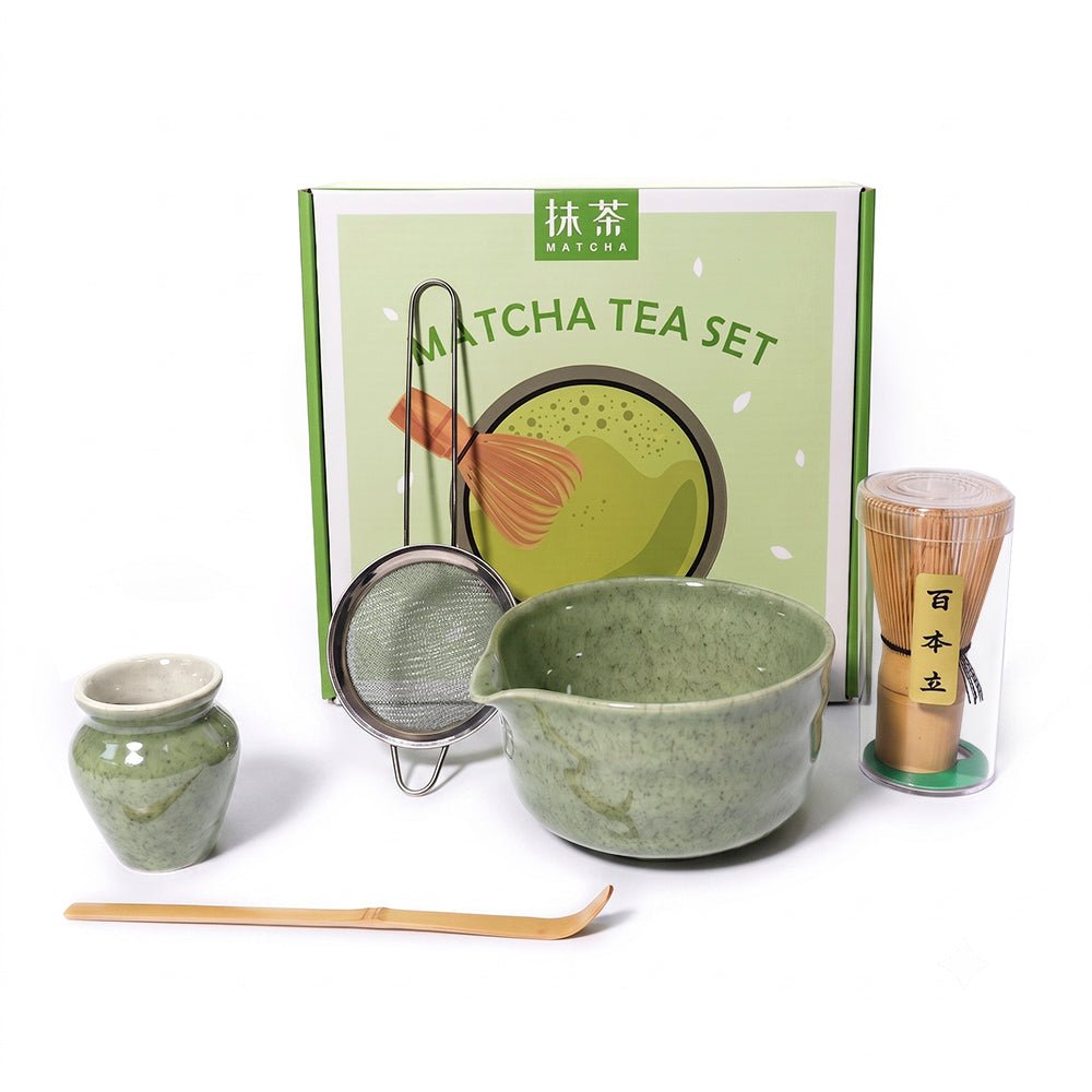 抹茶五件套茶具｜在家沖出日式茶席的細緻香醇
