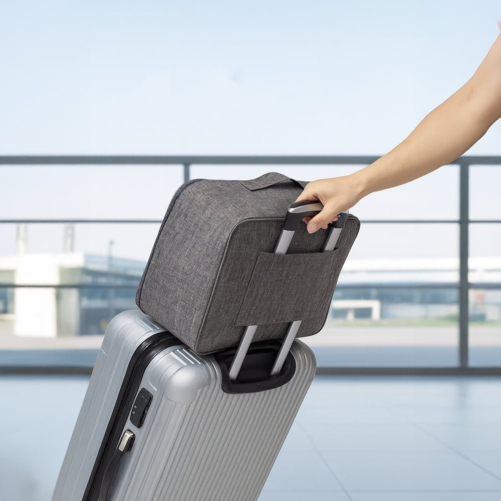 登機旅行袋｜套桿解放雙手・衣物分類更整齊