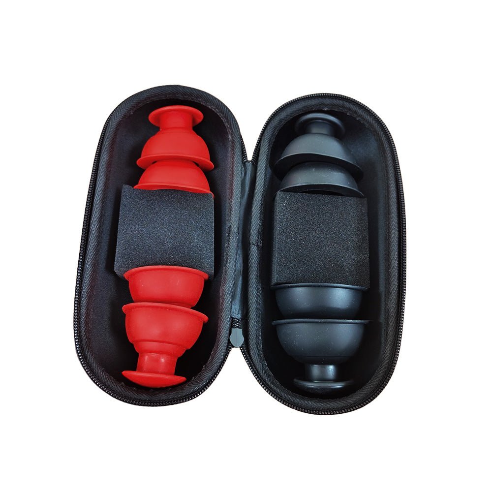 運動矽膠拔罐器套組｜免工具真空吸附・筋膜放鬆好輕鬆