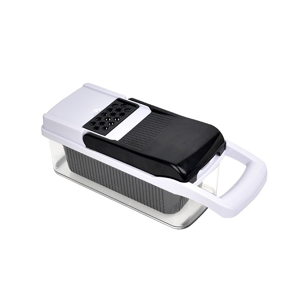 多功能切菜刨絲器｜17刀片自由替換・輕鬆切出料理層次