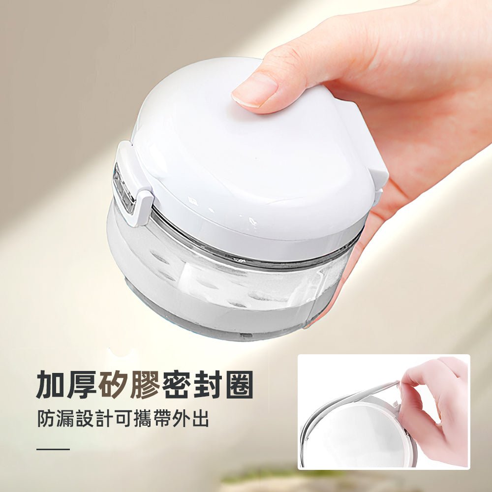 自動瀝水牙套盒｜不濕手收納・清潔一次搞定