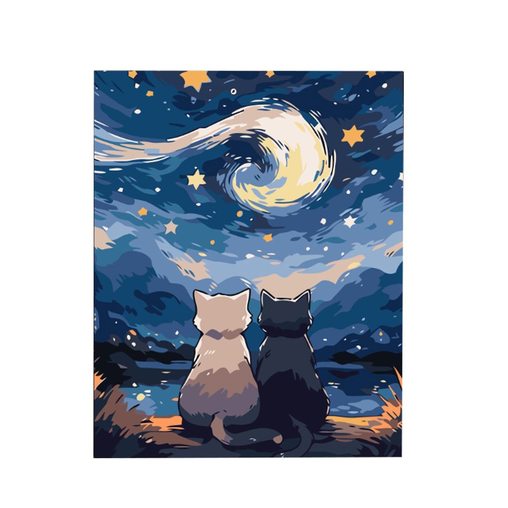 DIY數字油畫｜把專注與放鬆一起留在畫布上的療癒時光