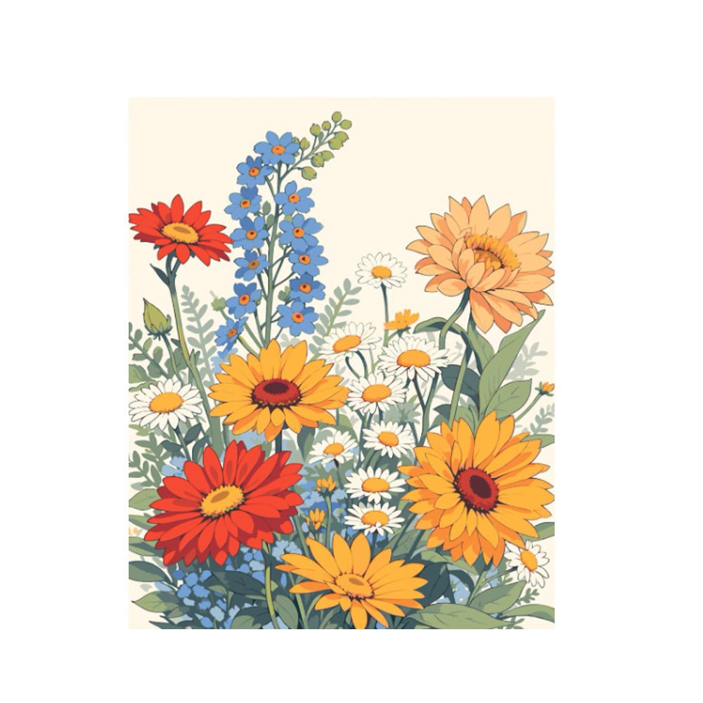 DIY數字油畫｜把專注與放鬆一起留在畫布上的療癒時光