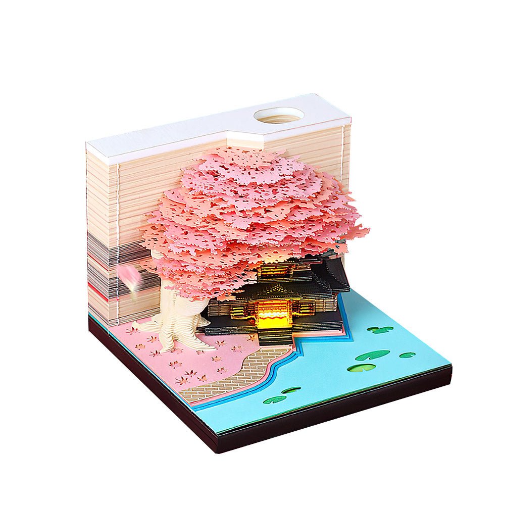 2026立體紙雕週曆｜每週翻開都是一幅小風景