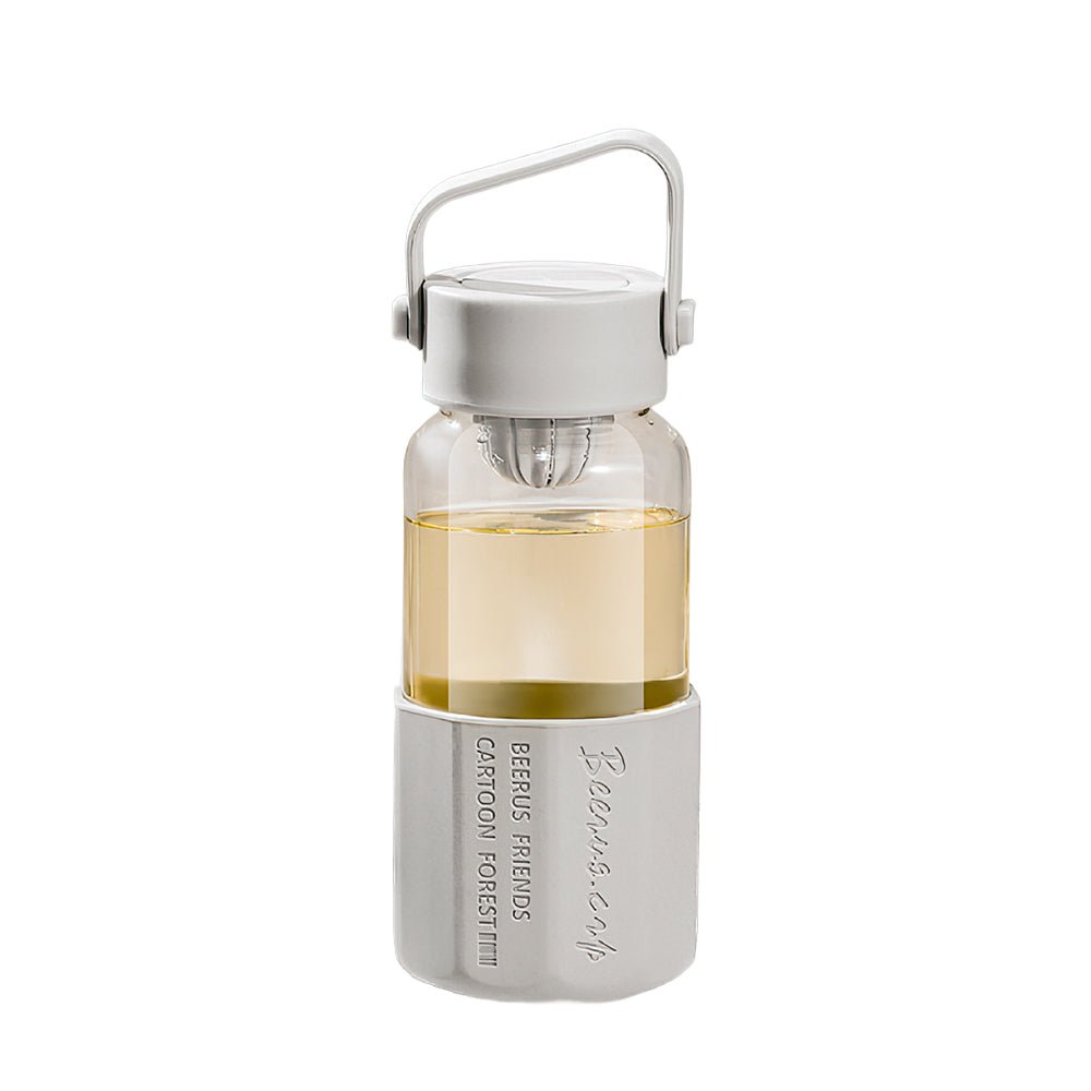 玻璃泡茶杯650ml｜一倒即泡的輕旅茶時光