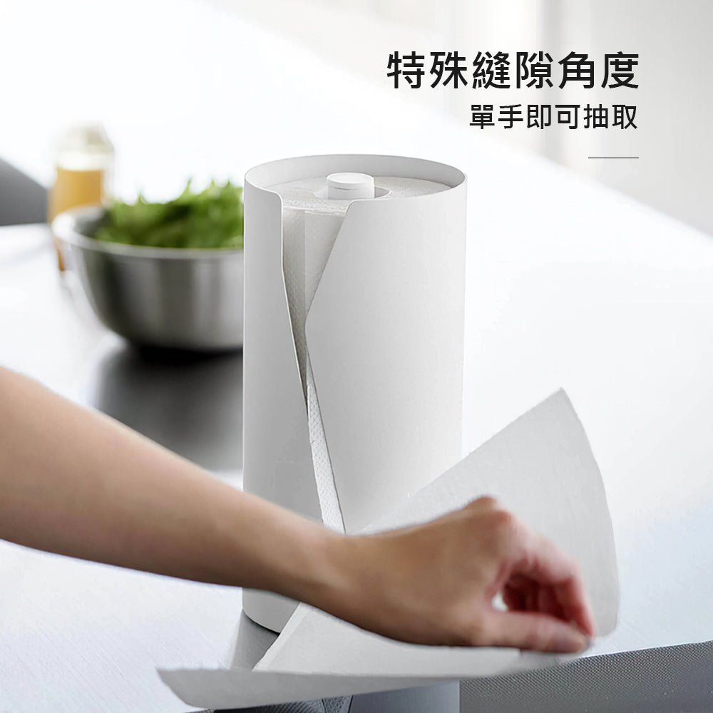 日式廚房紙巾架｜單手就能抽，檯面保持清爽的日常小設計