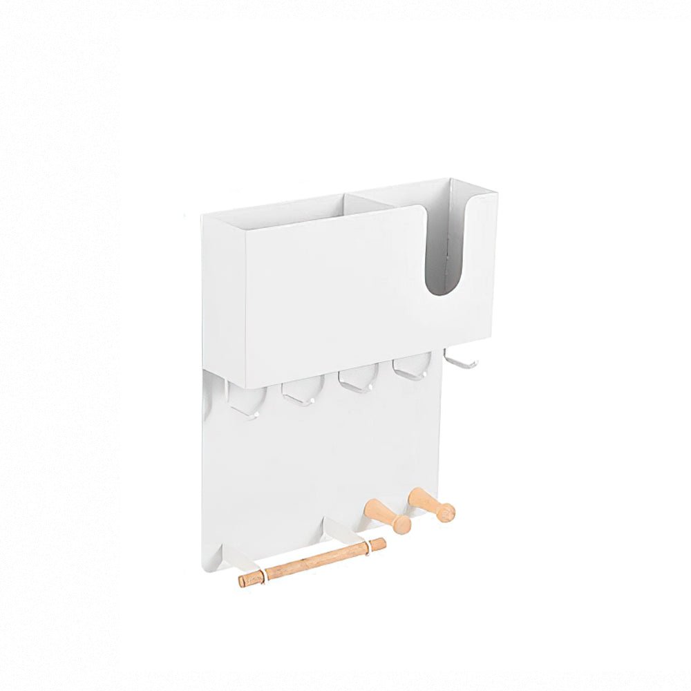 磁吸玄關收納架｜鑰匙雨傘分區掛放更整齊