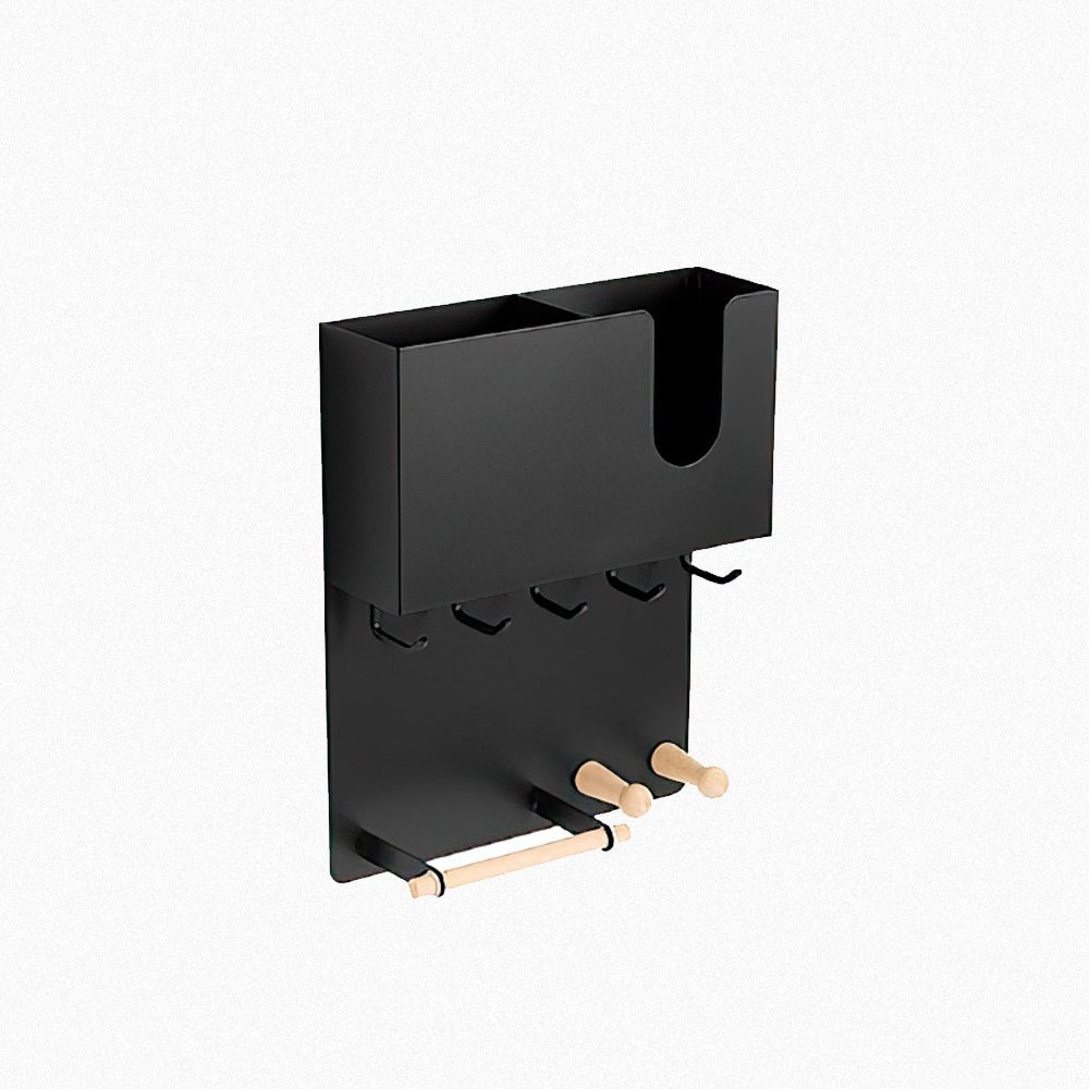 磁吸玄關收納架｜鑰匙雨傘分區掛放更整齊