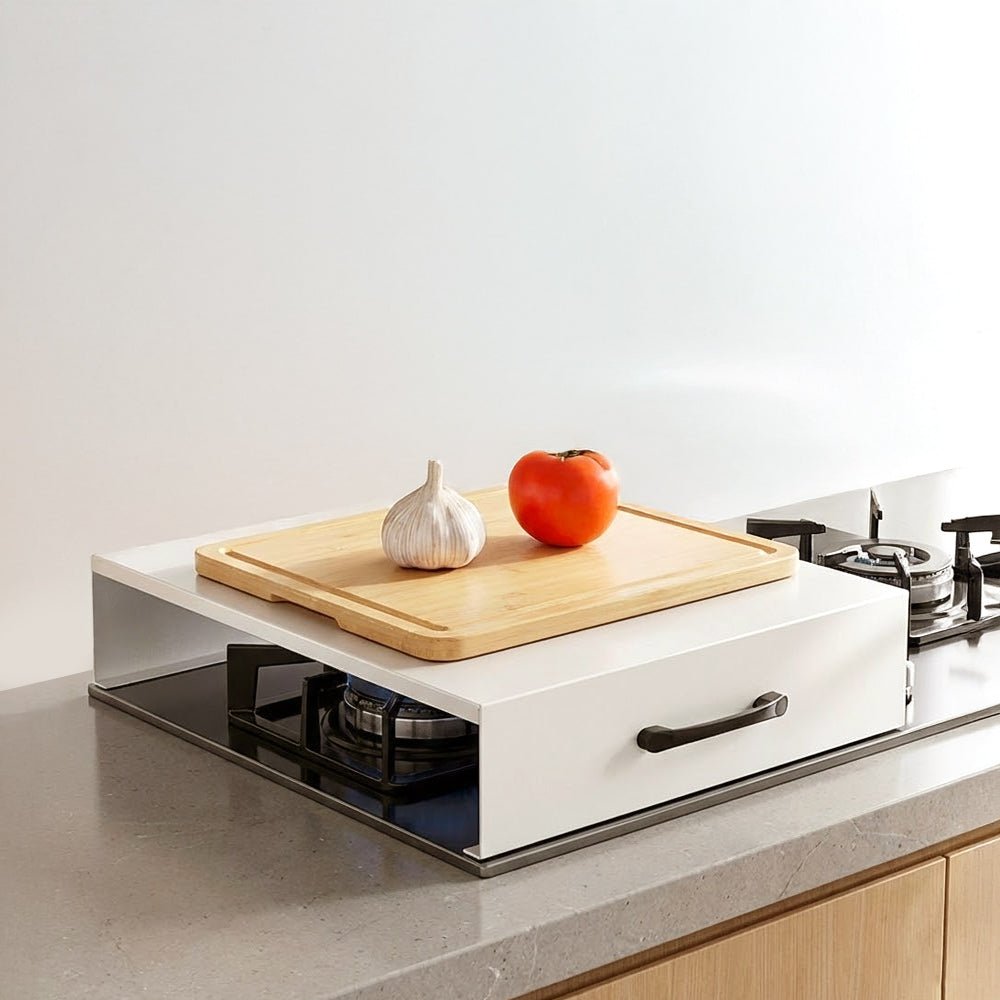 金屬瓦斯爐蓋板 35cm｜增加檯面空間好整理