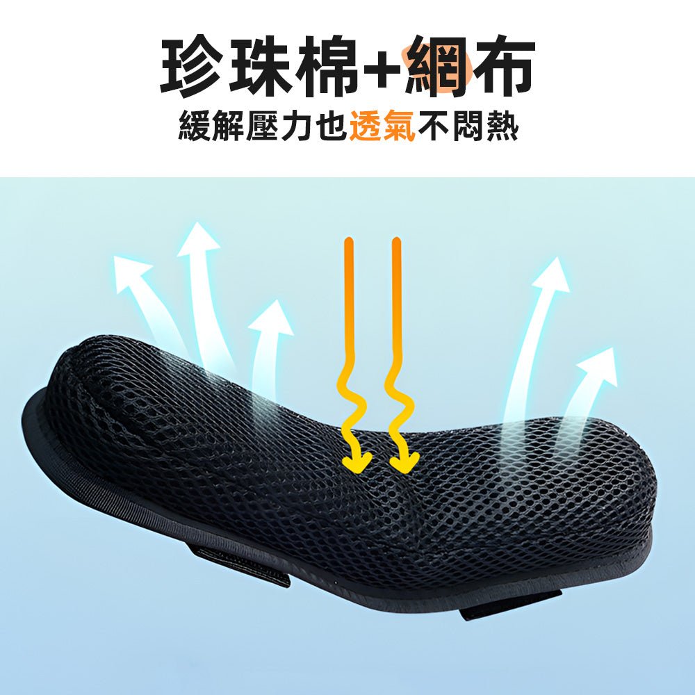 加厚減壓肩墊｜3cm厚透氣設計．減輕肩膀負擔