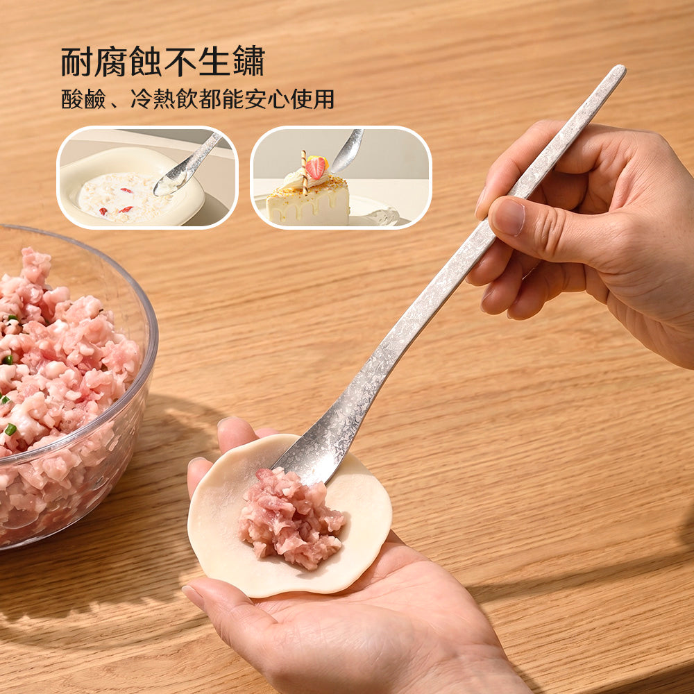 純鈦長柄攪拌棒｜深入杯底攪拌不費力・餐桌儀式感隨手升級