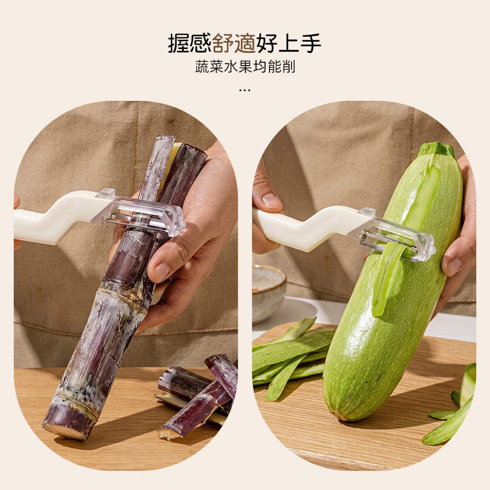 變向削皮刀｜刀頭可轉向・軟硬蔬果都好削