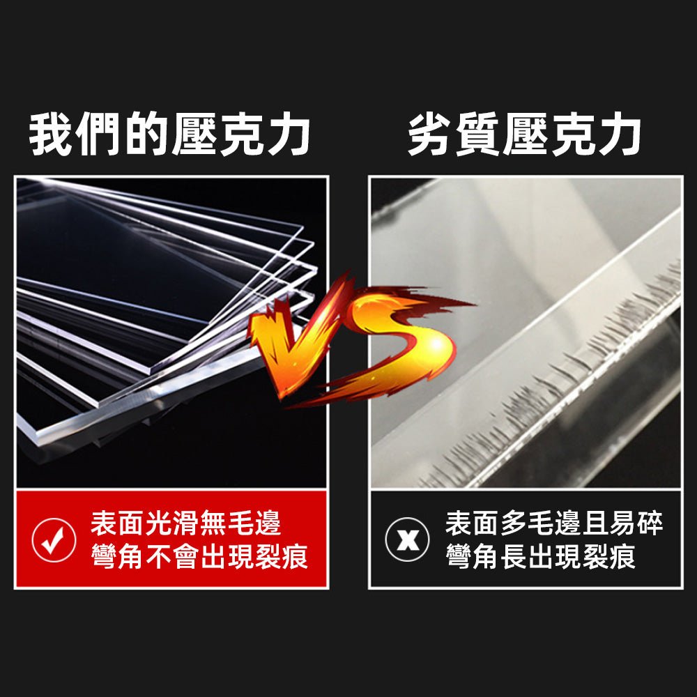 磁吸相框 3件組｜壓克力透明質感・照片一秒更換不卡塵・極簡磁吸展示不留痕