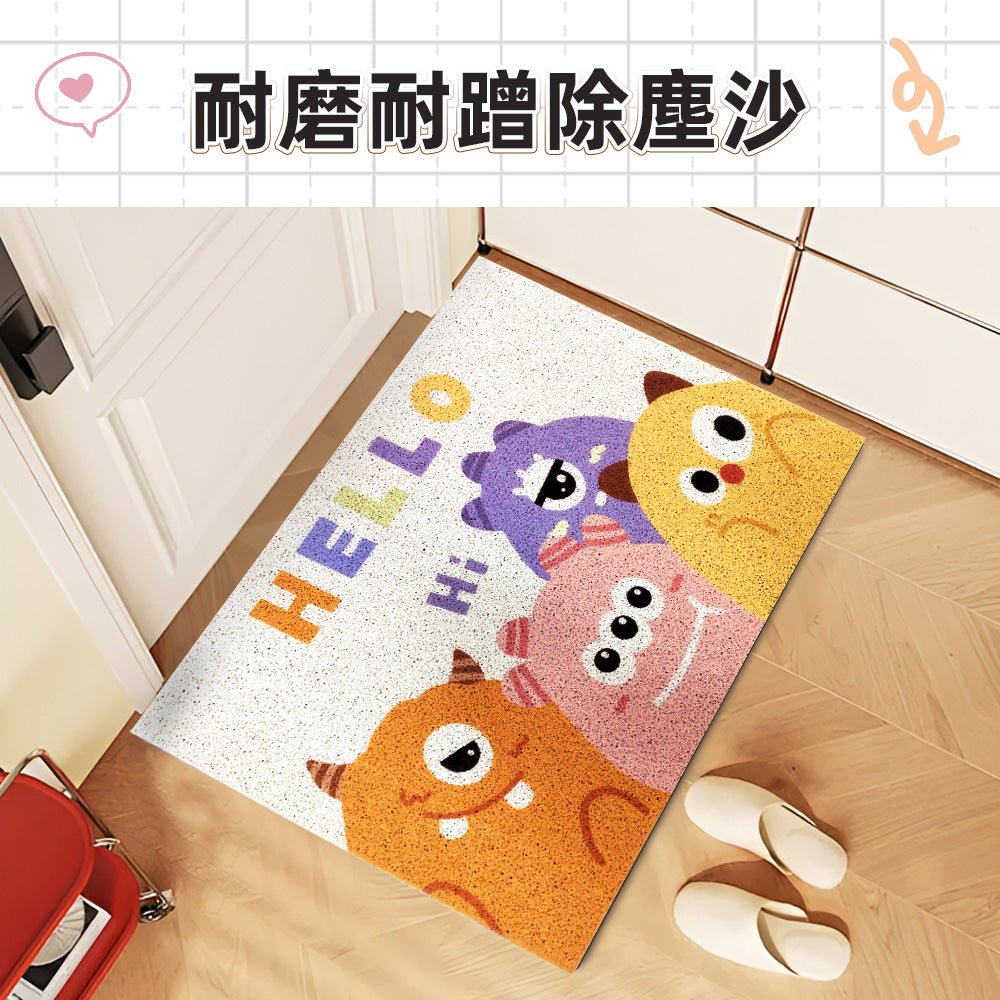 玄關刮泥地墊｜鞋底乾淨再進門．地板天天像剛掃