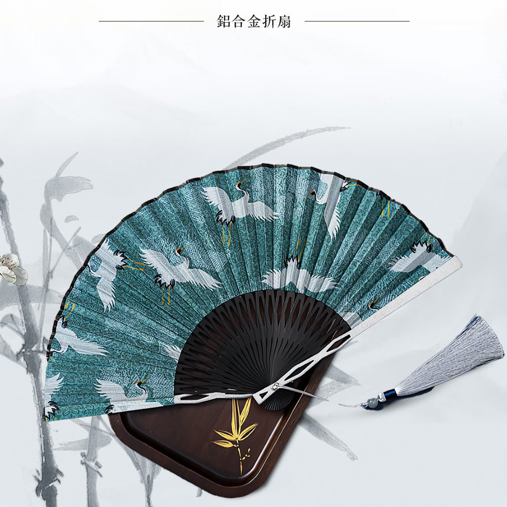 鋁合金折疊扇｜出門輕巧隨身帶，古風雅致又好用 ｜上手家居  