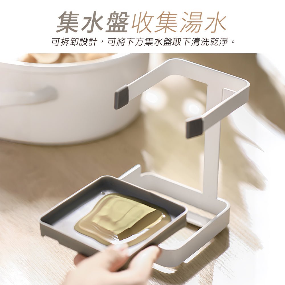 立式鍋蓋架｜直立收納．鍋蓋鍋鏟整齊擺放．料理更順手