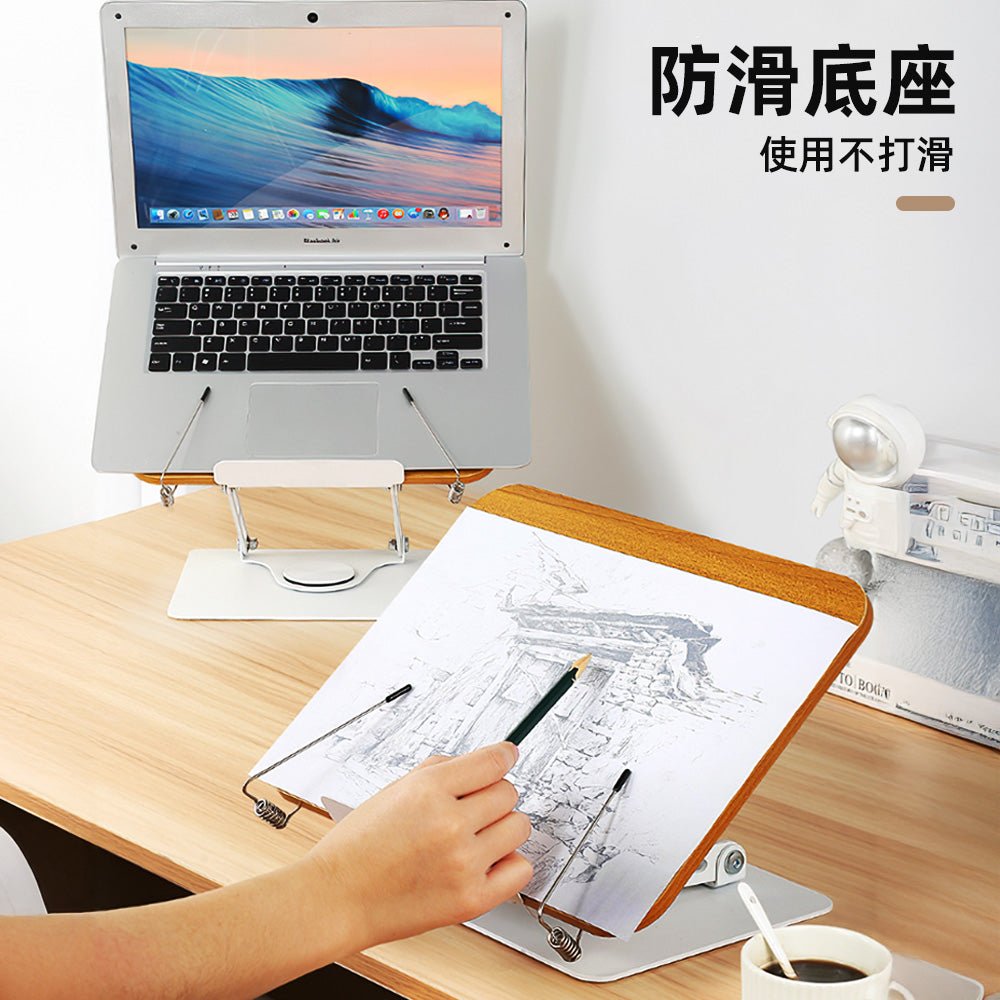 360度閱讀書架｜角度隨心轉，追劇寫字都剛好 ｜上手家居  