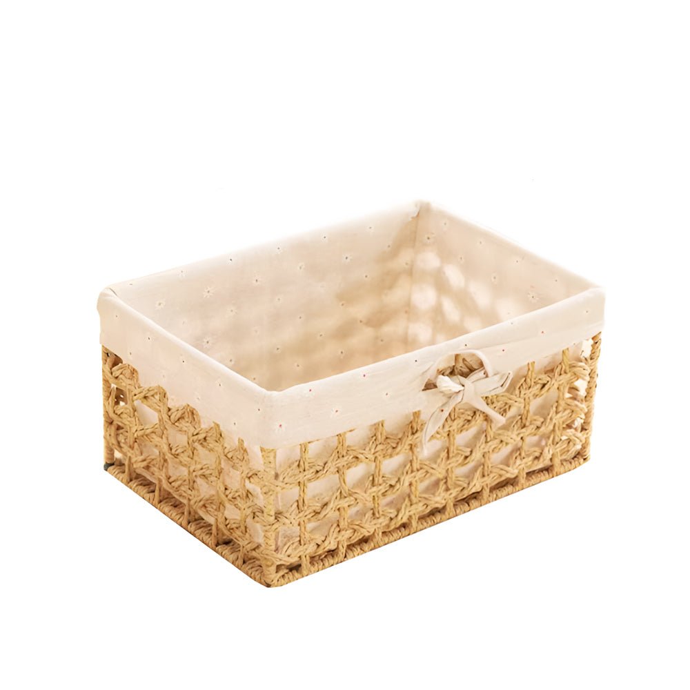 手工編織收納籃｜天然質感．居家收納更添溫馨