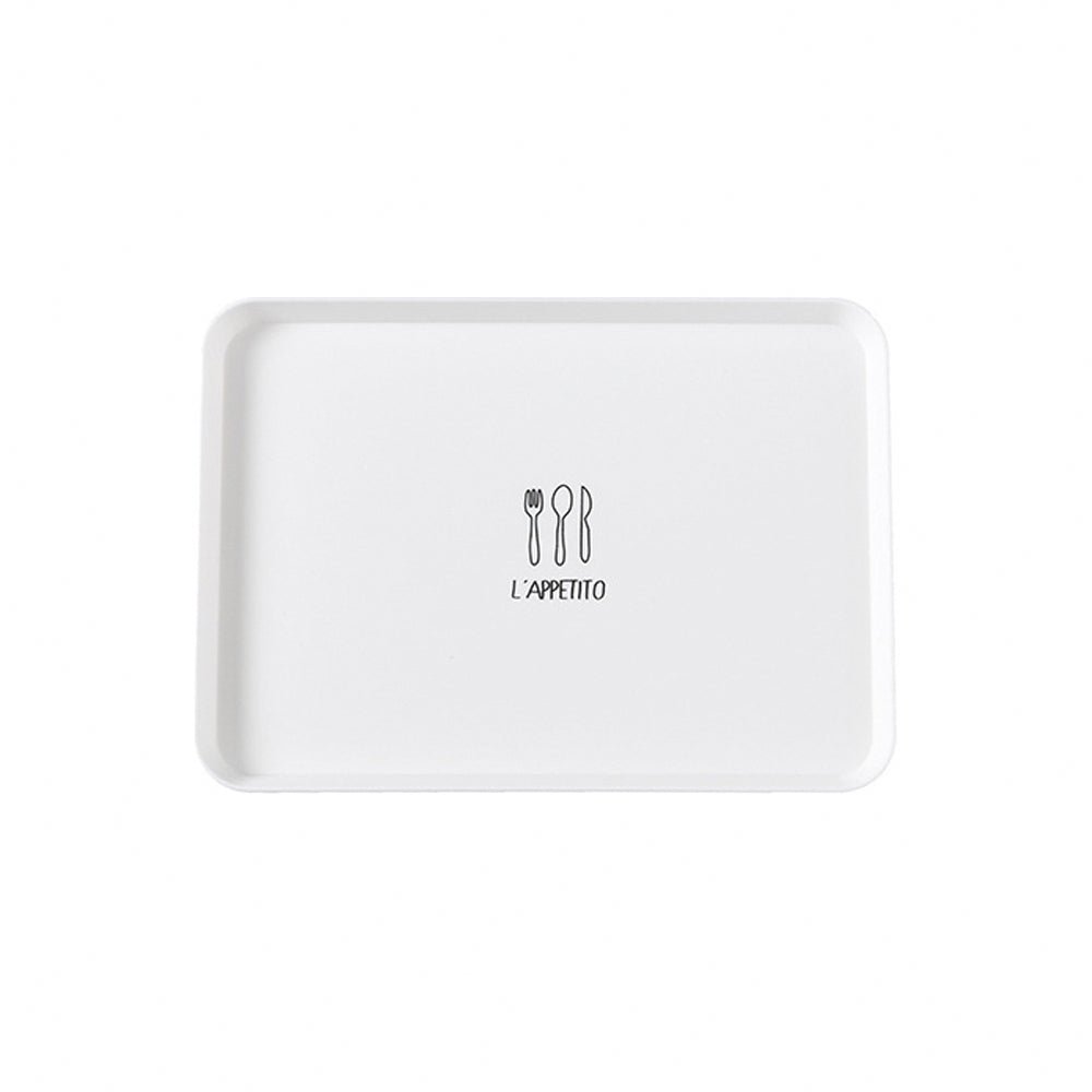 簡約風多用途托盤｜點心收納皆宜．清爽桌面不凌亂