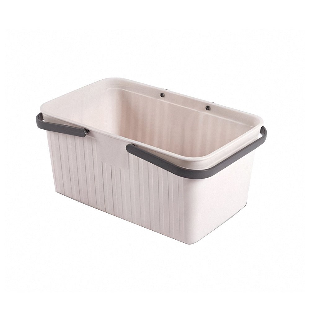 手提瀝水沐浴收納籃｜浴室亂象救星．提著走的乾爽空間