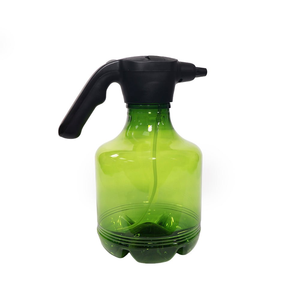 電動噴壺 3L｜免壓力按鈕式出水・細霧水柱雙模式・USB 無線續航澆水不卡手