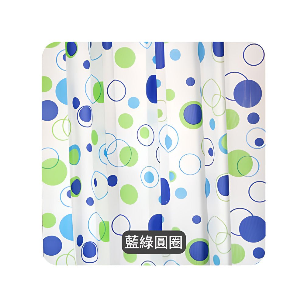 PEVA防水防霉浴簾｜為浴室換上新風景，輕鬆實現乾濕分離