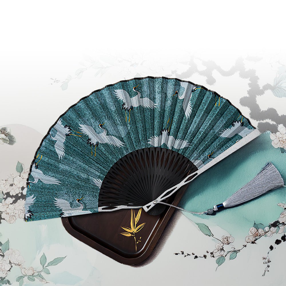 鋁合金折疊扇｜出門輕巧隨身帶，古風雅致又好用｜上手家居