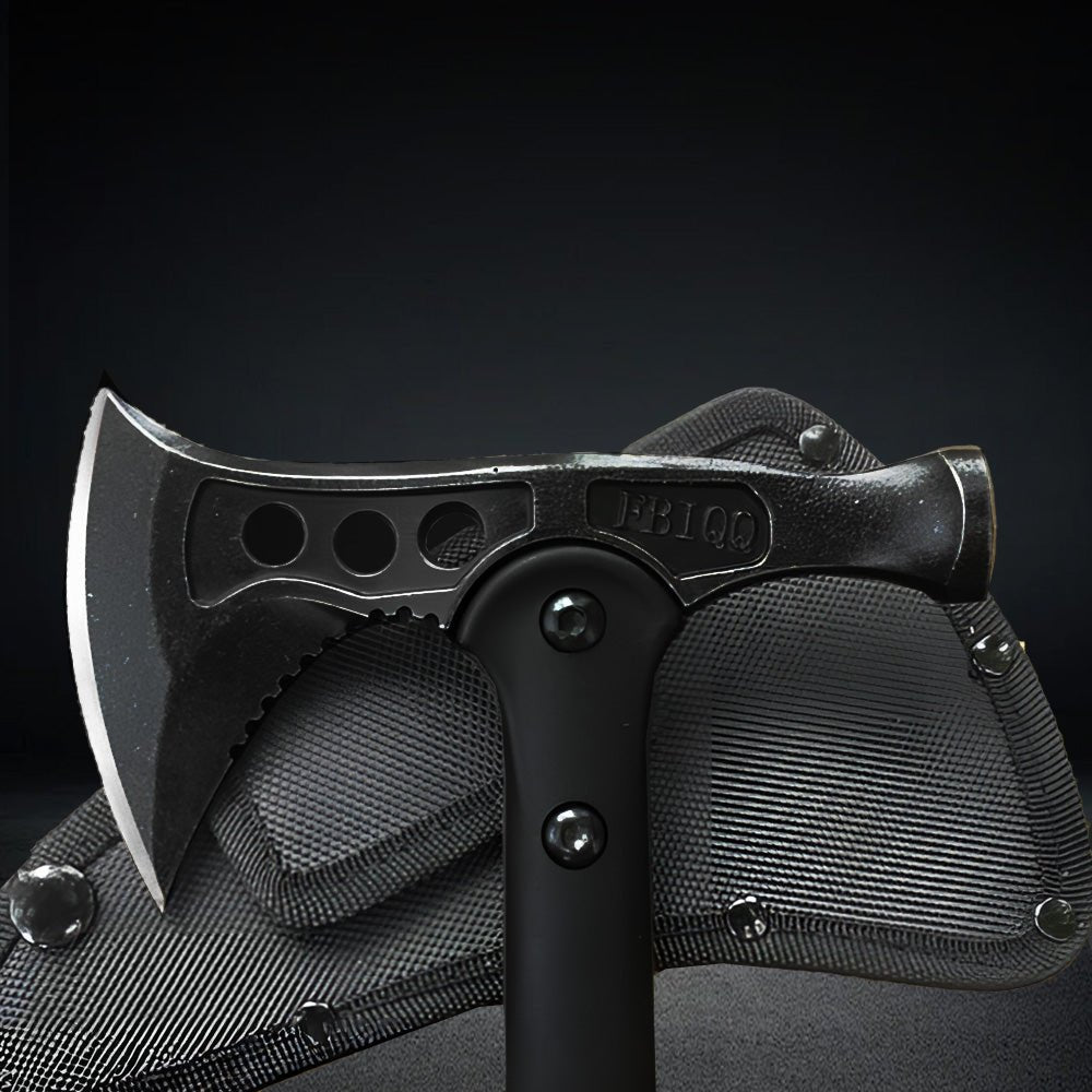 多功能不鏽鋼露營鎚斧｜營釘敲擊劈柴神器・野營開路求生必備